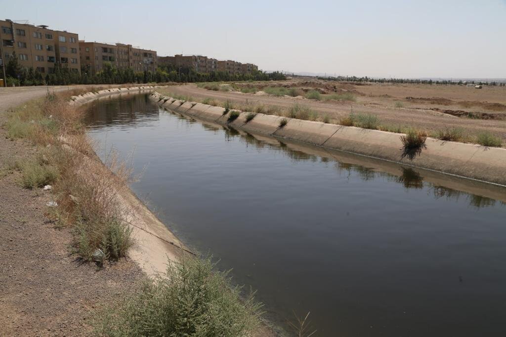 آغاز عملیات ایمن‌سازی کانال سازمان آب در خاورشهر