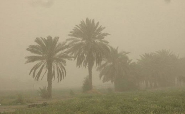 وزش باد و گردو خاک در استان