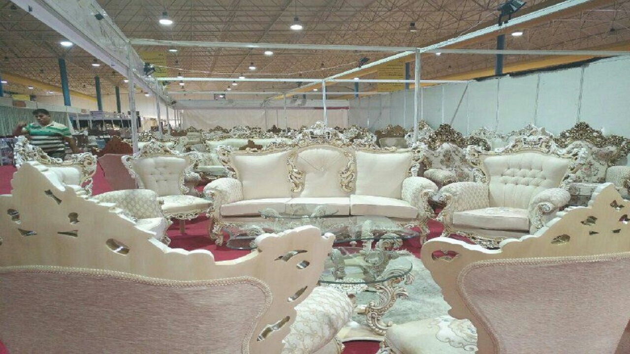برپایی نمایشگاه مبلمان در قزوین