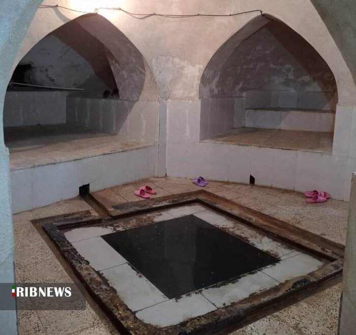 مرمت تنها حمام خزینه ای فعال شهرستان ملایر