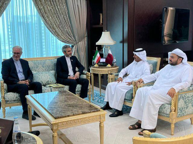 باقری با دبیرکل وزارت خارجه قطر دیدار کرد