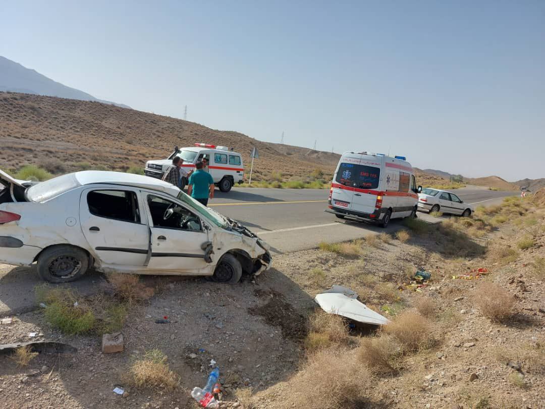 ۱۴ مصدوم در حوادث رانندگی استان سمنان