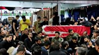 وداع با پیکر مطهر شهید مهدی محمدی نسب