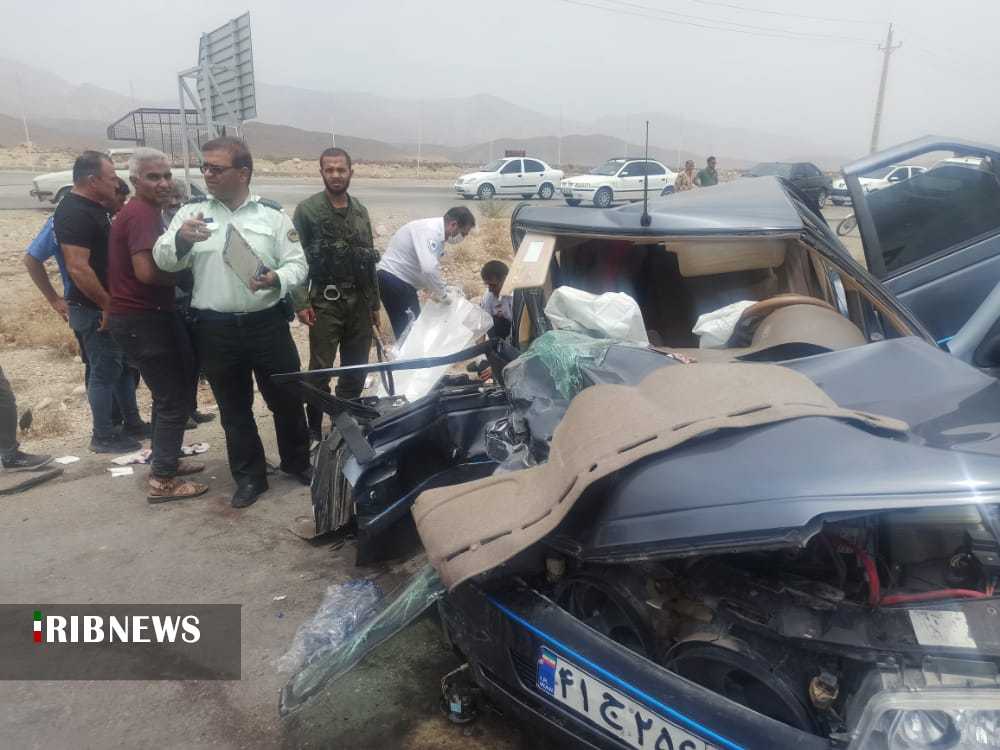 ٩ مصدوم در حادثه رانندگی جاده جهرم - شیراز