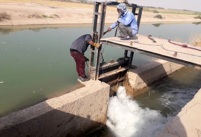 تامین آب احشام و کشتهای دائم در روستاهای هویزه