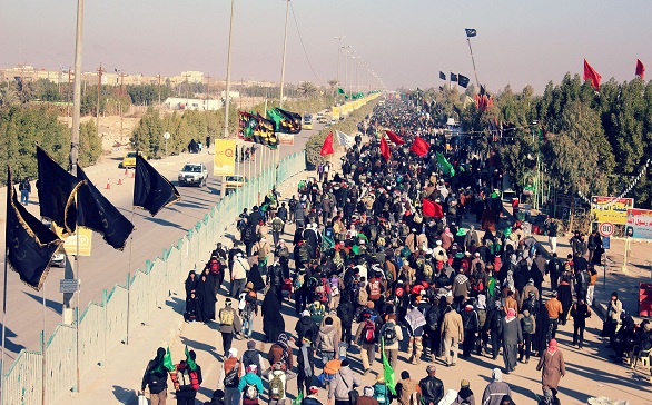 خدمات‌رسانی چهار هزار نفر از ۱۲ کلانشهر در پیاده‌روی اربعین