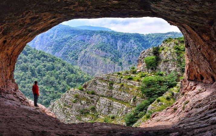 نشانه گذاری مسیر غار دربند رشی در رودبار