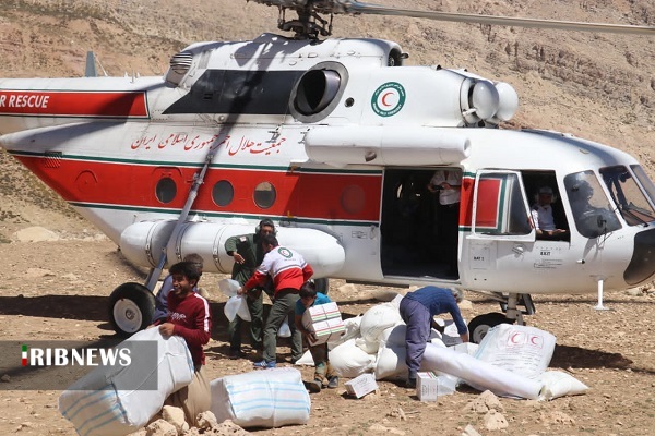 امدادرسانی هلال‌احمر خوزستان به ساکنان مناطق سخت‌گذر تصاویر