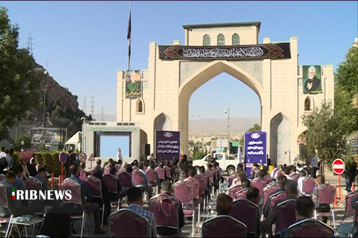 برگزاری مانور رفع مشکلات ترافیک معابر کلان شهر شیراز