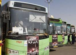 ۱۲۸ اتوبوس برای جابجای زائران اربعین در زنجان