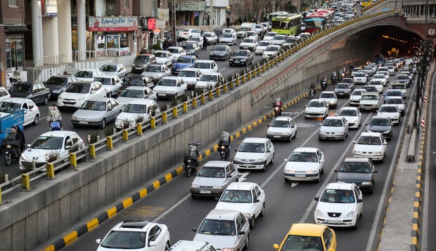 وضعیت ترافیکی معابر تهران؛ چهارشنبه، ۲ شهریور ۱۴۰۱